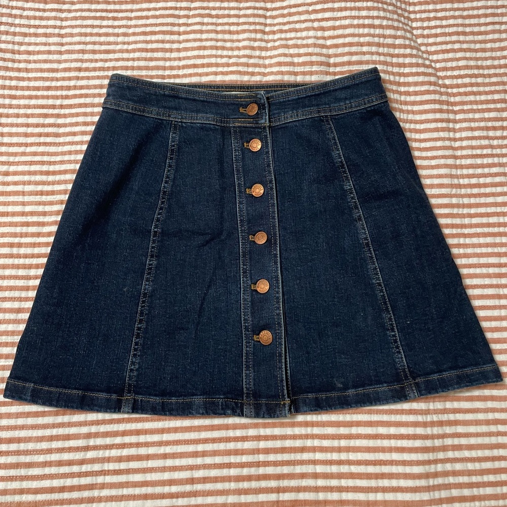 Madewell denim skirt size 4